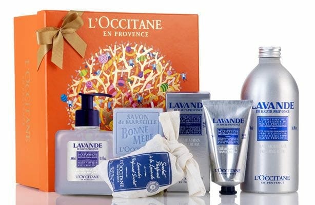 LOccitane relaxing lavender collection