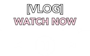Text reads "Vlog, Watch Now" above a music or video play icon