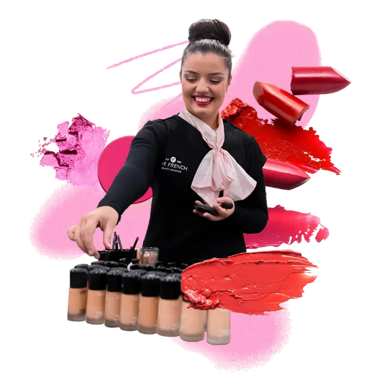 Student Makeup Collage